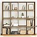 Libreria Rovere Artigianale 102x29x143 cm in Legno Multistrato - Foto miniatura 2