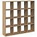 Libreria Rovere Artigianale 102x29x143 cm in Legno Multistrato - Foto miniatura 7