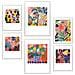 Set Di 6 Stampe Pittura Decorativa Colori E Forme Di Matisse Incorniciata Con Illustrazioni Di Design Per La Decorazione Murale A3 & A4 Cornice Bianca - Foto miniatura 1