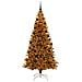 Albero di Natale con 300 LED con supporto Oro 210 cm PET - Foto miniatura 3