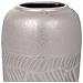 Vaso In Ceramica Argento 15x15x29,5h - Foto miniatura 5