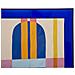 Stampa Su Tela Modis B Astratto Pop Con Cornice Blu, 60x80 Cm - Foto miniatura 3