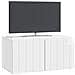 Mobile Porta TV da Muro Bianco Lucido 59,5 x 31 x 30 cm - Foto miniatura 2