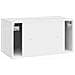 Mobile Porta TV da Muro Bianco Lucido 59,5 x 31 x 30 cm - Foto miniatura 6