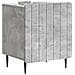 Armadio da Notte 2 pcs Grigio Cemento 43 x 34,5 x 52 cm - Foto miniatura 2
