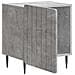 Armadio da Notte 2 pcs Grigio Cemento 43 x 34,5 x 52 cm - Foto miniatura 4