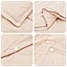 Piumone Beige 200 x 240 cm Fibra di kapok - Foto miniatura 6