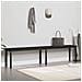 panchina Rovere Nero 200 x 35 x 45 cm Legno ingegnerizzato - Foto miniatura 4