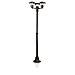 Creek Palo per Esterno E27 Alluminio Nero Altezza 184 cm  - Foto miniatura 1