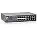 Ethernet Switch LevelOne GEU-1621 16 Porte - 16 x RJ-45 - 10/100/1000Base-T - Desktop, Rack-Montabile, Parato montabile - Foto miniatura 2