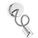 Lampada Da Parete Focus Ap1 Cromo Max 1 X 3w Led - 240v - Foto miniatura 5