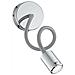 Lampada Da Parete Focus Ap1 Cromo Max 1 X 3w Led - 240v - Foto miniatura 2