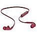 Vibe Wireless Cuffie Auricolari Bluetooth con Cavo con Microfono e Telecomando Integrati Colore Rosso rubino - Foto miniatura 3