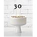 Partydeco - 10 Decorazioni Per Torta Numeri Neri Su Bastoncino 26 Cm - Foto miniatura 3