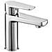 Miscelatore Rubinetto Asia Per Lavabo In Ottone Colore Cromato Con Piletta - Foto miniatura 2