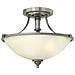 Quoizel Qz / griffin / sfsan - Lampadario Da Soffitto, In Nichel, 43,2 X 43,2 X 30,5 Cm - Foto miniatura 3