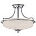 Quoizel Qz / griffin / sfsan - Lampadario Da Soffitto, In Nichel, 43,2 X 43,2 X 30,5 Cm - Foto miniatura 4