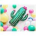 Partydeco - Palloncino Alluminio Cactus In Fiore - Foto miniatura 2