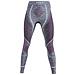Pantalone Ambityon Uw Pant Long Intimo Tecnico Donna - Black Melange-pink-aqua Xs - Foto miniatura 1