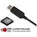 Pc001 Ftdi Usb Cavo Di Programmazione Plug And Play Compatibile Con Baofeng Uv-5r Bf-888s Bf-f8hp R2 Ga-2s Retevis H-777 Rt21 Rt22 Kenwood Tyt Radio Bidirezionale - Foto miniatura 3