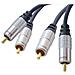 sp-PROFESSIONAL cavo audio 5 m 2 x RCA Blu, Cromo - Foto miniatura 1
