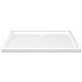 Piatto Doccia In Abs Rettangolare Bianco 80x110 Cm - Foto miniatura 2
