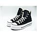 Scarpe Chuck Taylor All Star Platform Hi Lift Taglia 35 Codice 560845c Nero - Foto miniatura 10