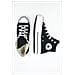 Scarpe Chuck Taylor All Star Platform Hi Lift Taglia 35 Codice 560845c Nero - Foto miniatura 12