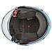 City Casco Jet Moto Doppia Visiera Ece 22-05 Certificato Scooter Azzurro M - Foto miniatura 9
