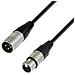 K4 DMF 1000 10m XLR (3-pin) XLR (3-pin) Nero, Argento cavo audio - Foto miniatura 1