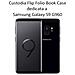Duo Custodia Originale Flip Folio Book Case Per Samsung Galaxy S9 G960 Black Bulk - Foto miniatura 2