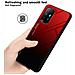 Custodia Compatibile Con Oppo A94 5g In Rosso - Nero - Coperchio Protettivo Bicolore In Vetro Temperato E Silicone Tpu - Foto miniatura 5