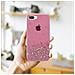 Custodia Compatibile Con Apple Iphone 7 Plus / 7s Plus / 8 Plus In Rosa Con Glitter - Coperchio Protettivo In Silicone Tpu Flessibile Con Glitter Scintillanti - Foto miniatura 6