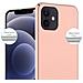 Custodia Compatibile Con Apple Iphone 12 Mini (5,4 Zoll) In Oro Rosa Metallo - Hard Case Coperchio Protettivo In Look Metallico Contro I Graffi E Gli Urti - Foto miniatura 5
