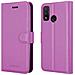 Custodia Compatibile Con Huawei P Smart 2020 In Violetta Ametista - Coperchio Protettiva Con Chiusura Magnetica, Funzione Stand E Tasca Per Le Carte - Foto miniatura 8