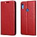 Custodia Compatibile Con Huawei Y6s In Rosso Mela - Coperchio Protettiva Con Chiusura Magnetica, Funzione Stand E Tasca Per Le Carte - Foto miniatura 8
