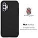 Custodia Compatibile Con Samsung Galaxy A32 5g In Candy Nero - Coperchio Protettivo In Silicone Tpu Flessibile - Foto miniatura 3