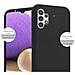 Custodia Compatibile Con Samsung Galaxy A32 5g In Candy Nero - Coperchio Protettivo In Silicone Tpu Flessibile - Foto miniatura 6