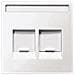 Meg4574-0319 Bianco Placca Copripresa E Copri Interruttori - Foto miniatura 1