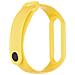 Cinturino 654 Originale Silicone Per Xiaomi Mi Band 5 - 6 Giallo - Foto miniatura 3