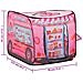 Tenda Da Gioco Per Bambini Rosa 70x112x70 Cm - Foto miniatura 2