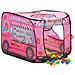 Tenda Da Gioco Per Bambini Rosa 70x112x70 Cm - Foto miniatura 5