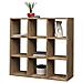 Libreria Rodrigo, Mobile Con Ripiani, Biblioteca Da Ufficio, 100% Made In Italy, Rovere, Cm 90x25h90 - Foto miniatura 2
