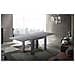Tavolo Allungabile Otto, Consolle Ausiliare Da Cucina, Tavolo Allungabile, 100% Made In Italy, Cm 90x90h75, Ardesia - Foto miniatura 1