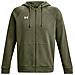 Ua Rival Fleece Fz 1379767-390, Uomini, Verde, Xl - Foto miniatura 6
