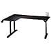 Scrivania Angolare Per Gaming E Ufficio Con Gancio Per Cuffie E Porta Tazza, 168x109x78cm, Nero - Foto miniatura 1