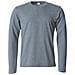 Basic-t L /s Grigio Melan Xl - Foto miniatura 1