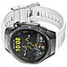 Cinturino In Silicone Da 22 Mm Per Huawei Watch Gt5 Pro 46 Mm White + Silver - Foto miniatura 3