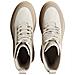 Flatform Lace Up Boot Stivaletti Pelle Scarpe Donna Beige Eu 40, Yw0yw01110 0f7 - Foto miniatura 3