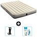 Set Materassino Gonfiabile - 191x137x25 Cm - Beige - Include Accessori Coordinati Cb13 - Foto miniatura 1